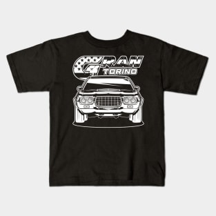 Gran Torino (White Print) Kids T-Shirt